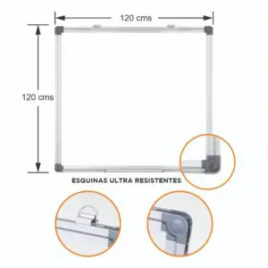 Tablero Imantado de 120x120 cms