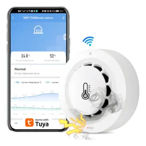 Sensor Detector Humo Wifi Alarma Y Notificacion En App Tuya